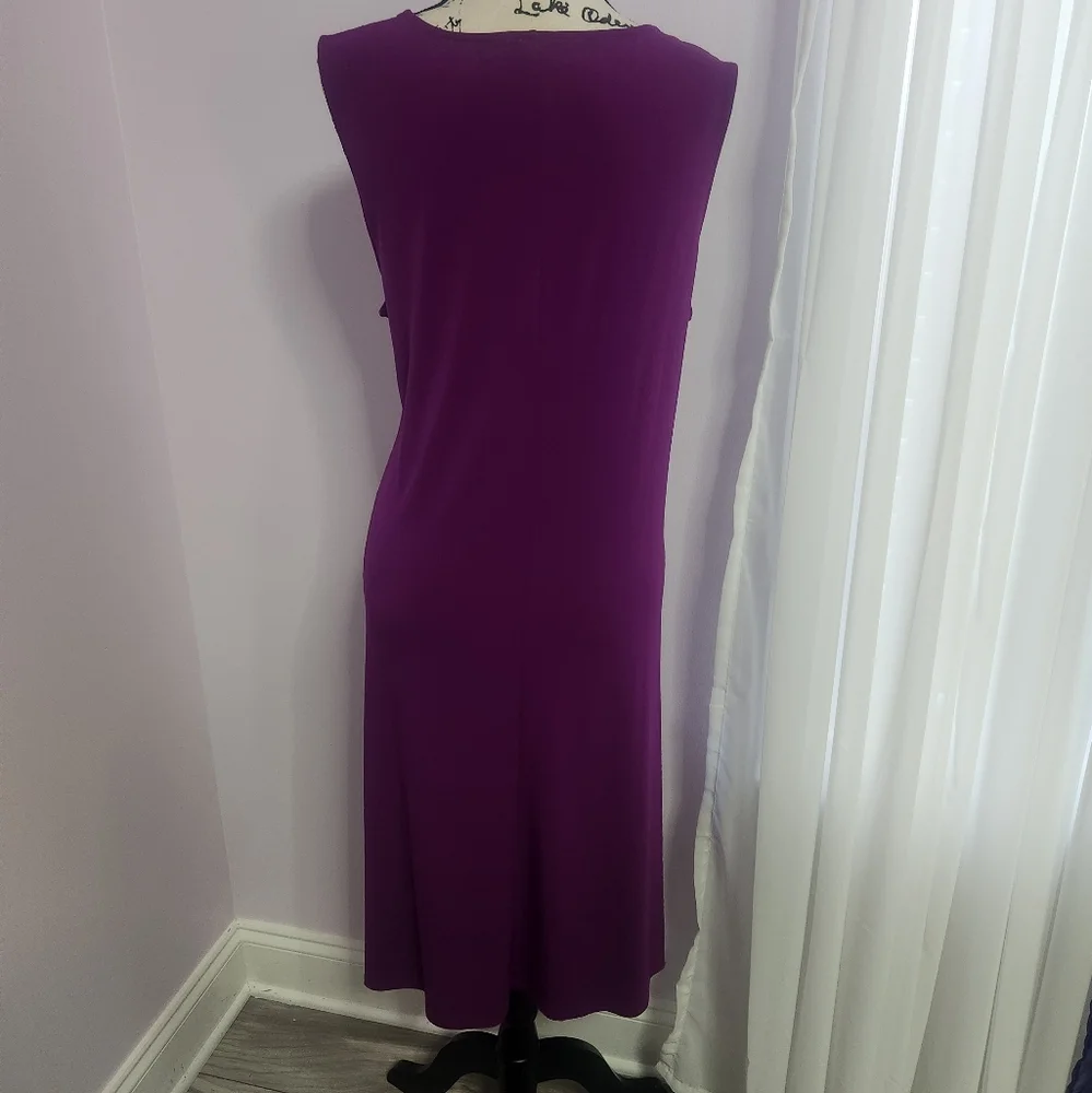 Nwt Chico's Sleeveless Midi Dress Size 3 (X-large) - Picture 2 of 6